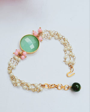 Monalisa Stone Bracelet Or Bhabhi Rakhi