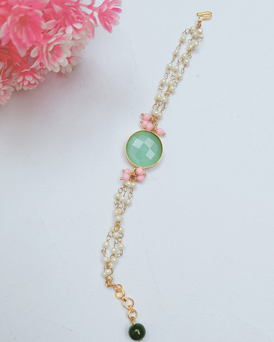 Monalisa Stone Bracelet Or Bhabhi Rakhi