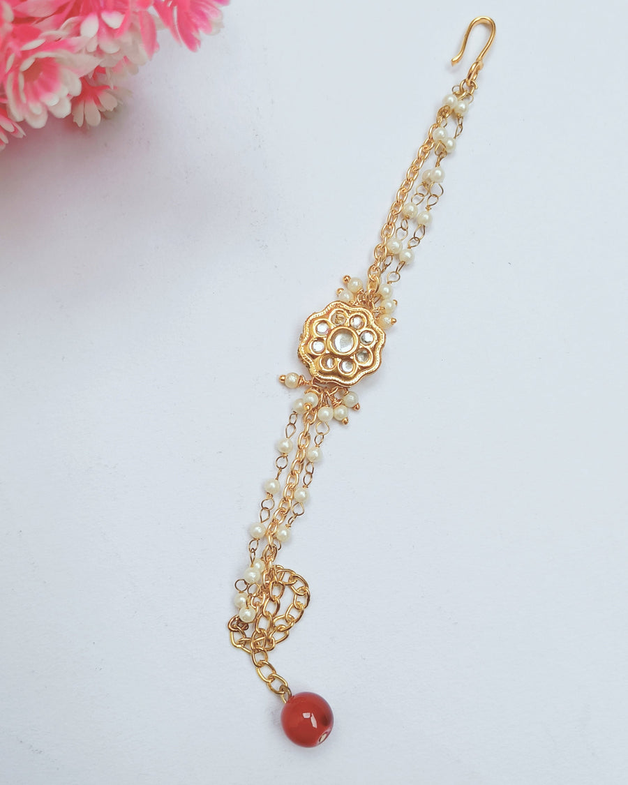 Kundan Bracelet Or Bhabhi Rakhi
