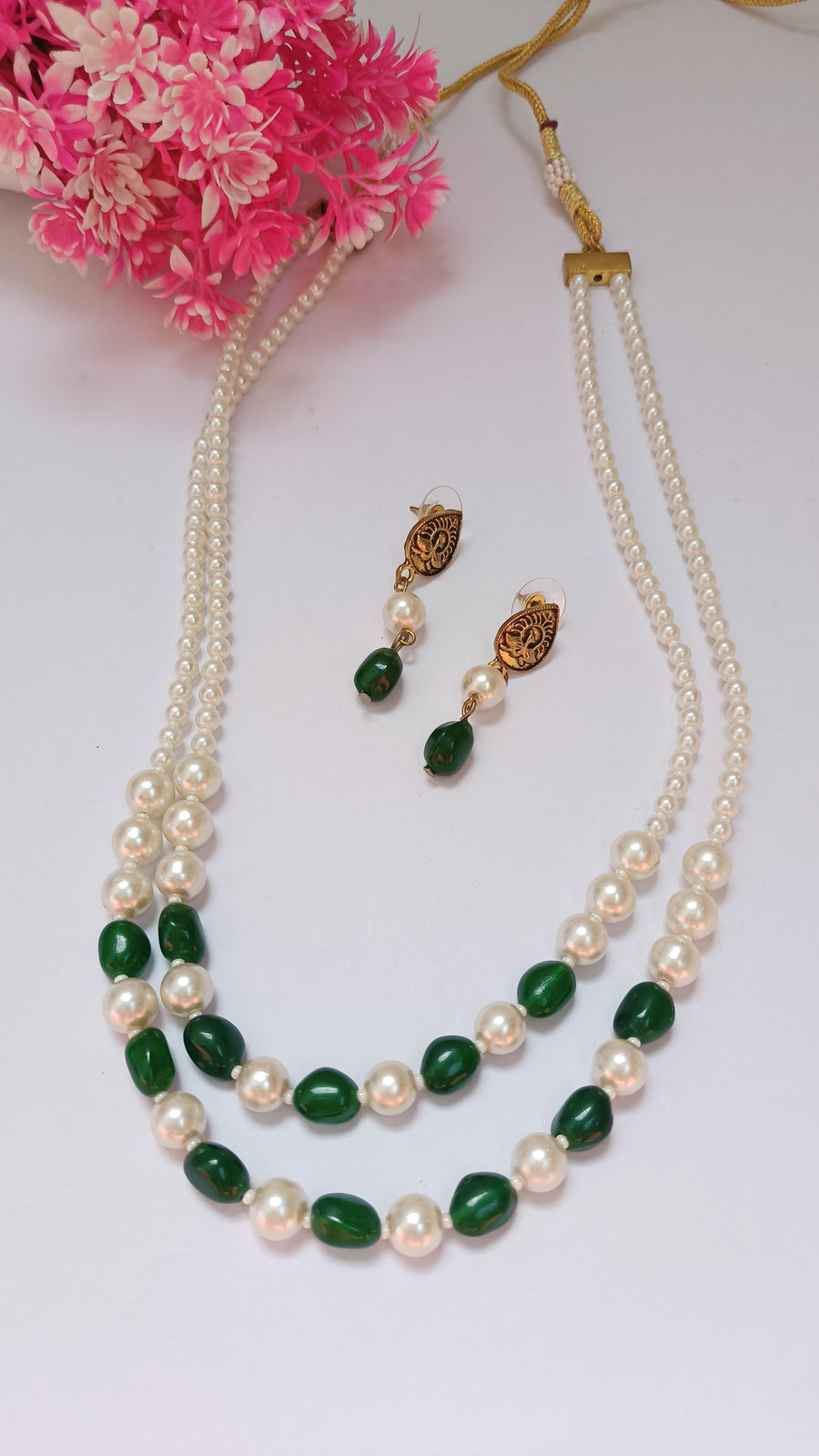 Green-White Layer Mala