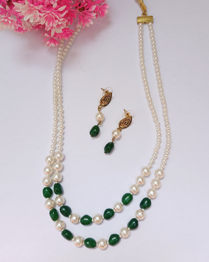 Green-White Layer Mala