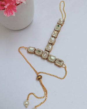 Casting Kundan Handcuff/ Bracelet