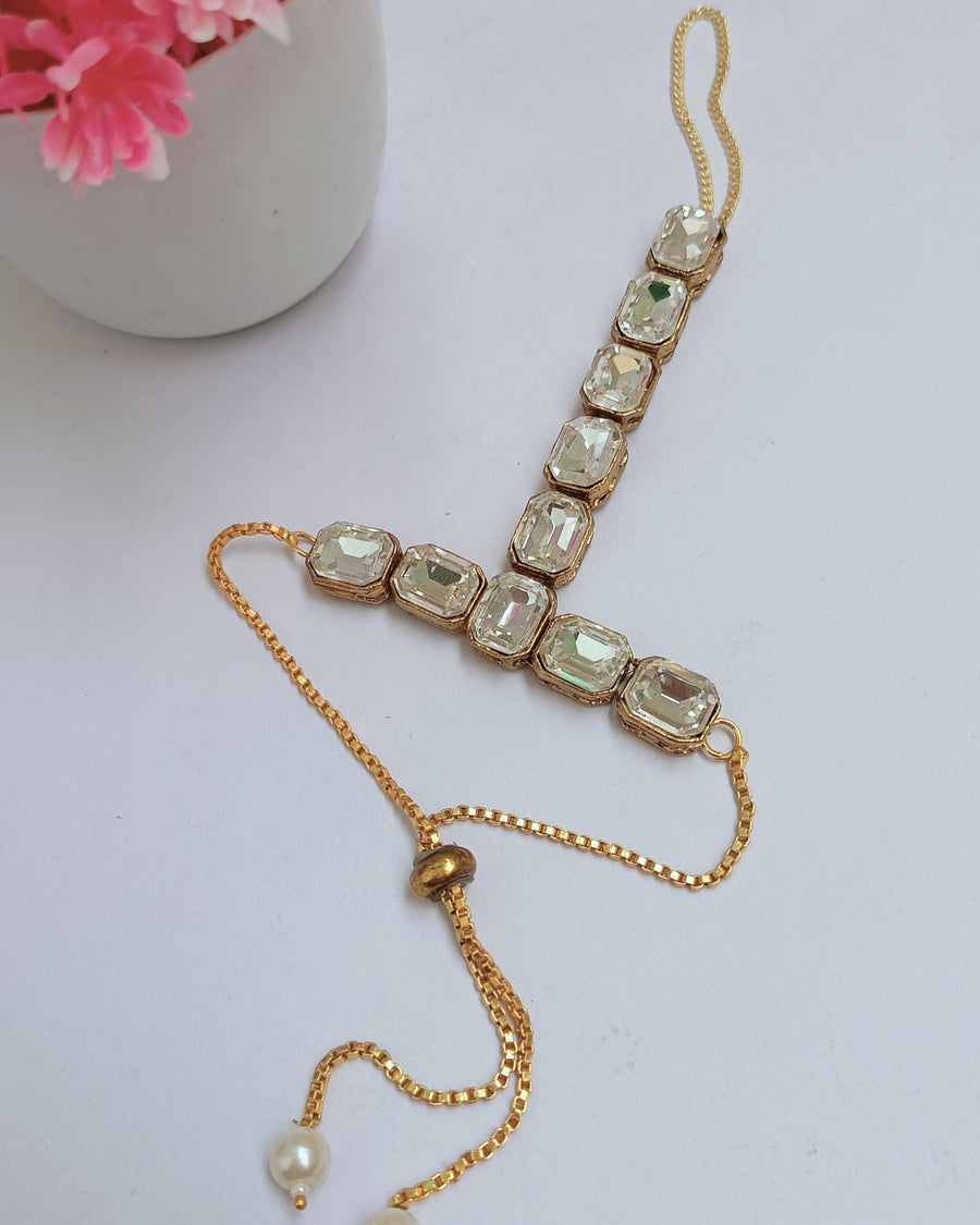 Casting Kundan Handcuff/ Bracelet