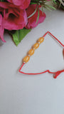 Oval Beads Rakhi