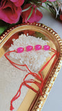 Oval Beads Rakhi