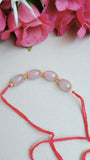 Oval Beads Rakhi