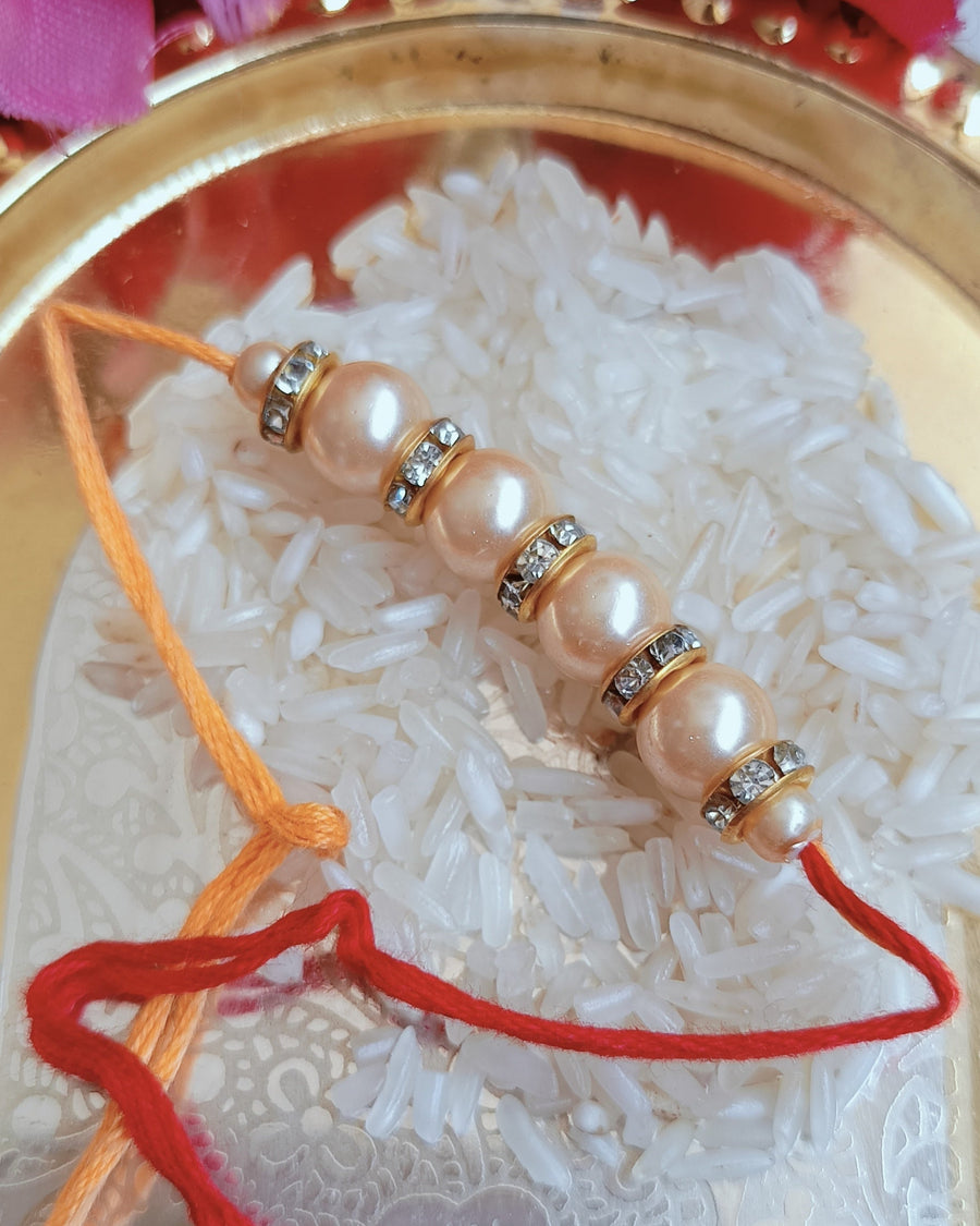 Round Beads Rakhi