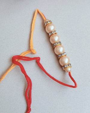 Round Beads Rakhi