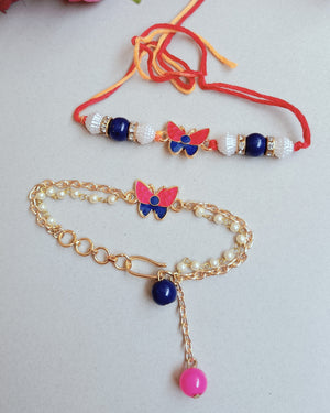 Butterfly Couple Rakhi