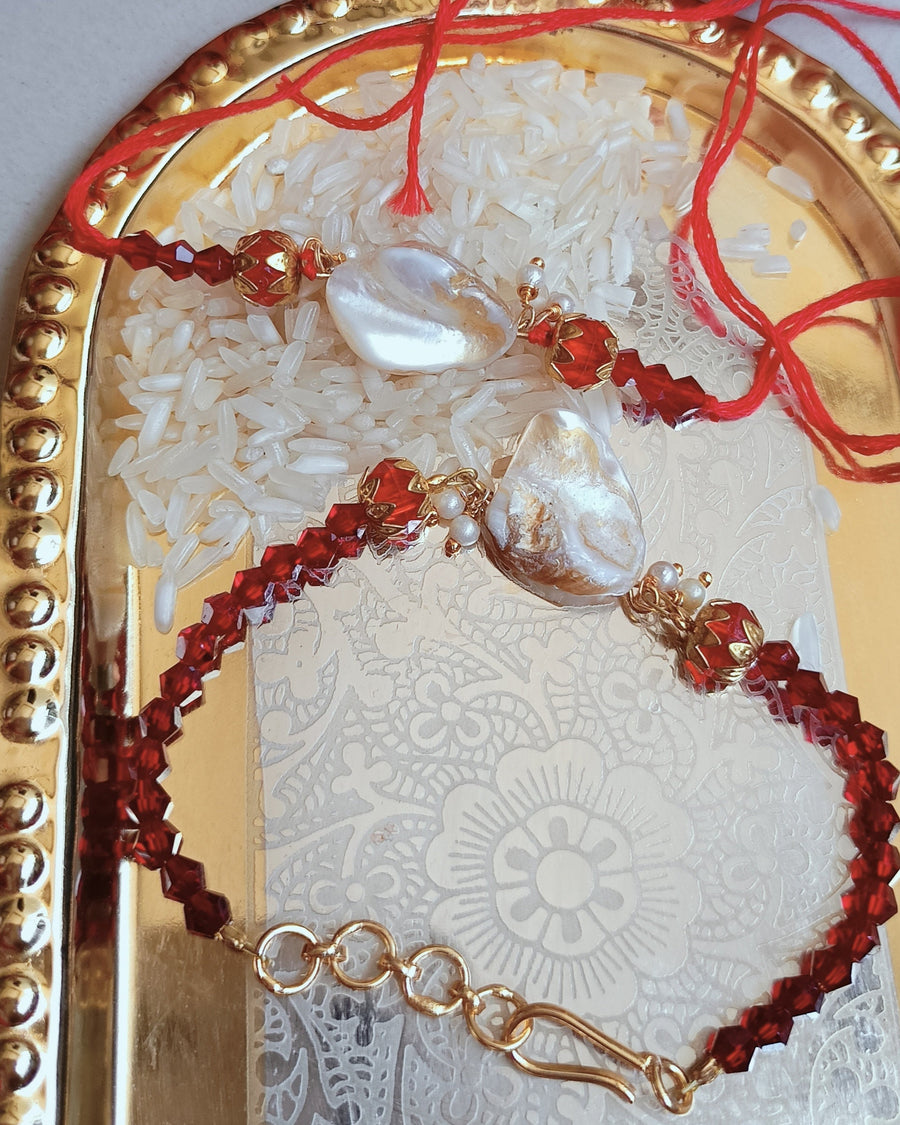 Couple Rakhi With MOP