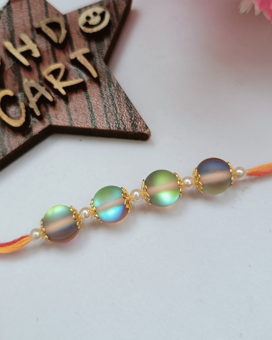 Aura Beads Rakhi (set of 2)