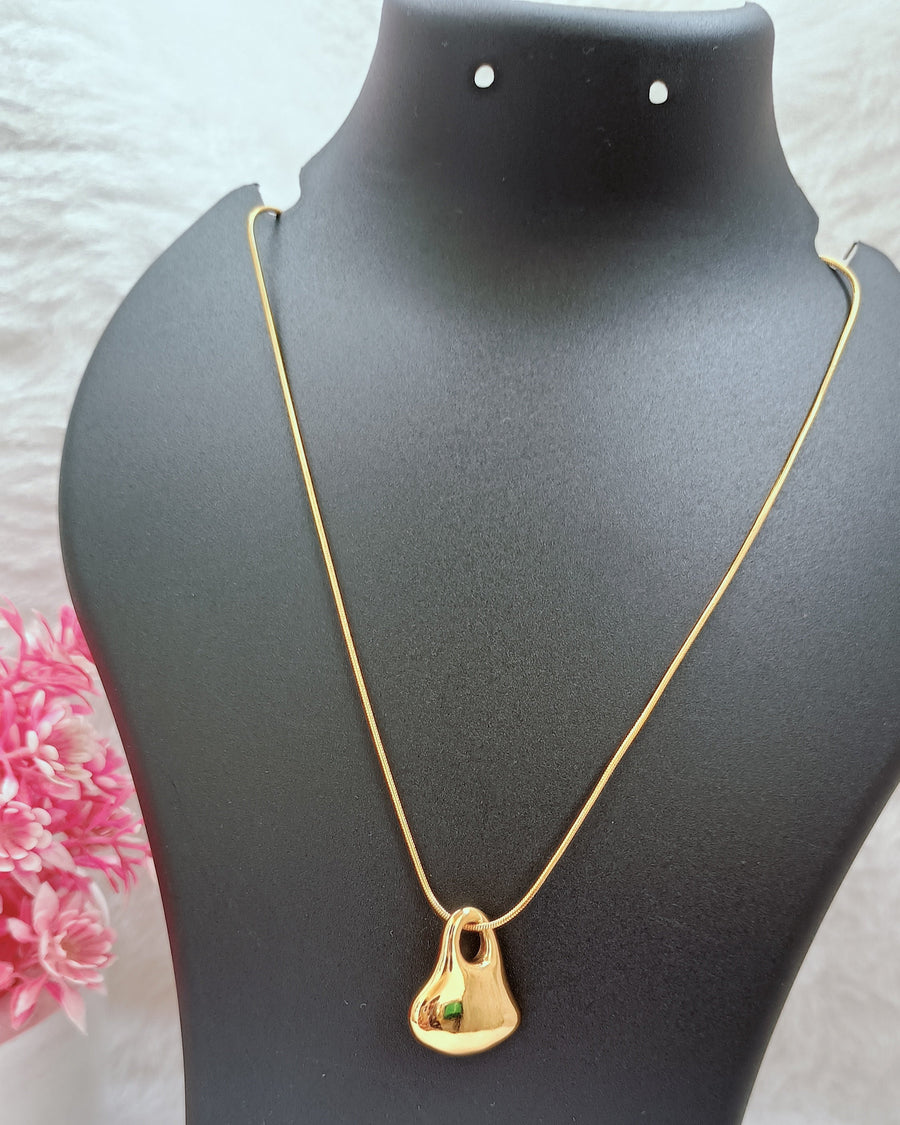 Anti Turnish Heart Pendant Chain