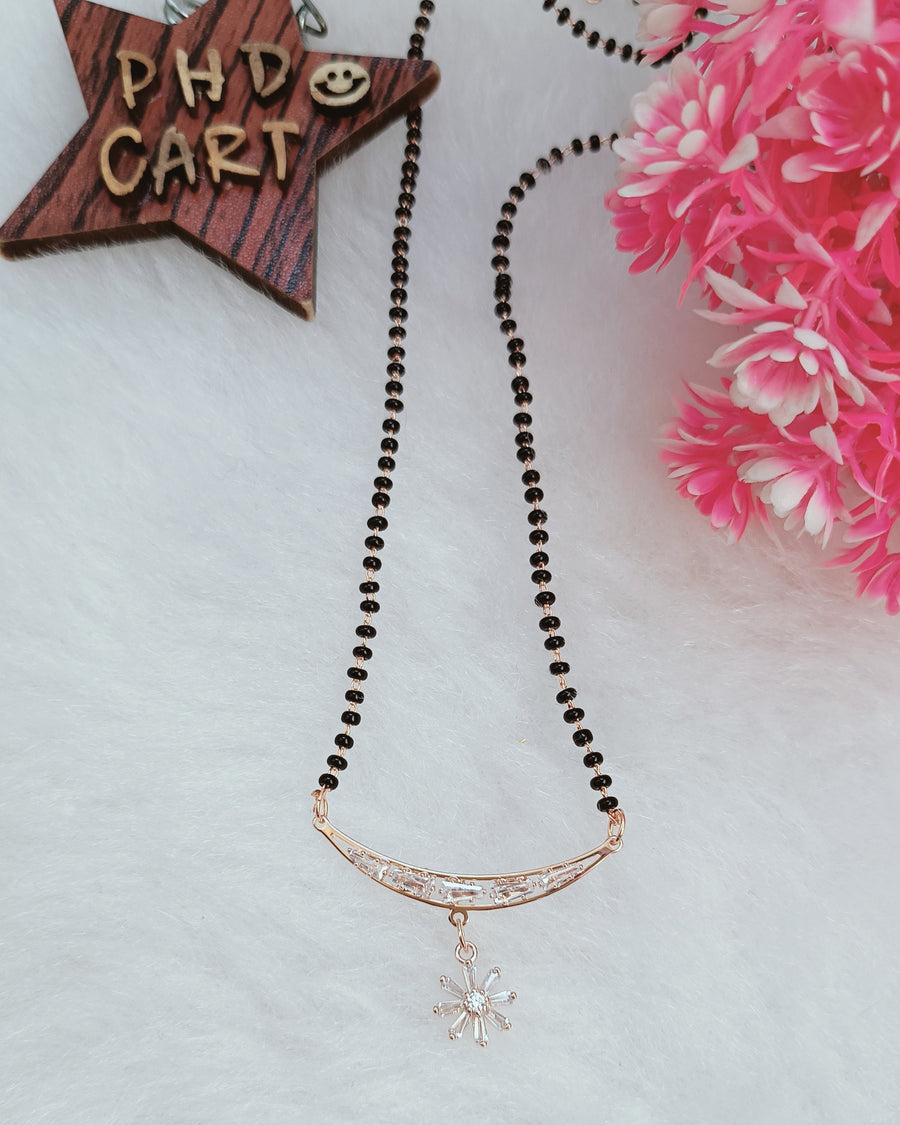Rosegold Daimond Mangalsutra