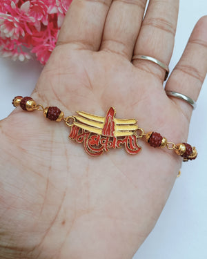 Mahakal Rakhi Bracelet For Men